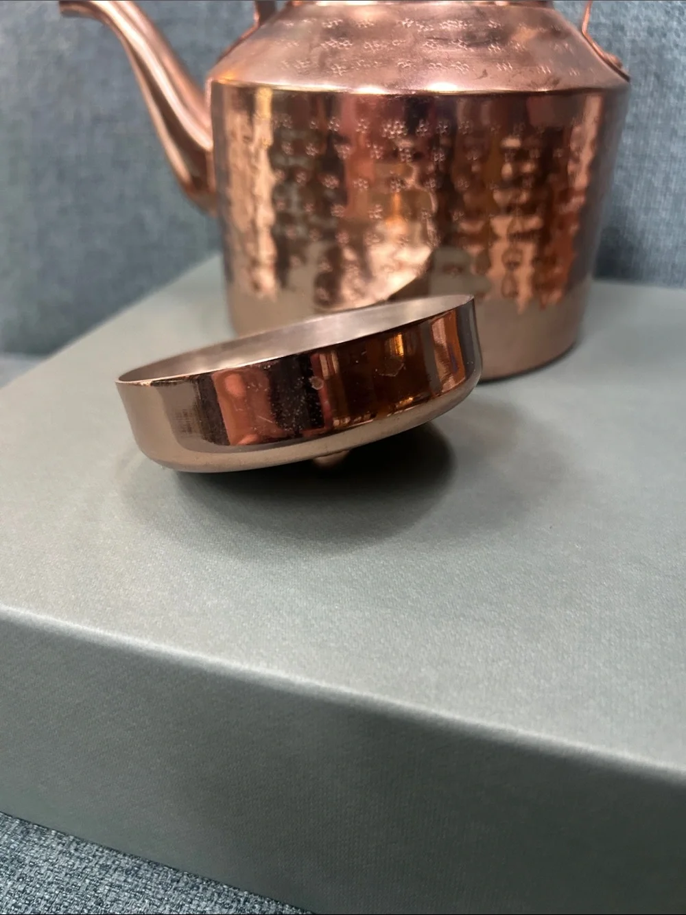 Hammered Copper Tea Kettle - Copper Finish